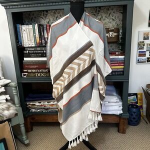 Bob Timberlake Western Poncho Shawl Women's One Size